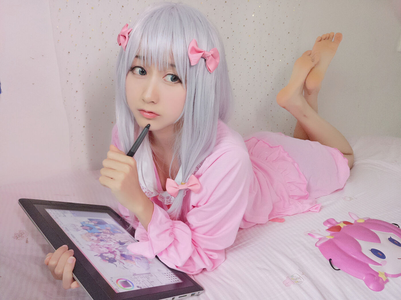 木绵绵OwO  白色背心 cos [28P]插图6