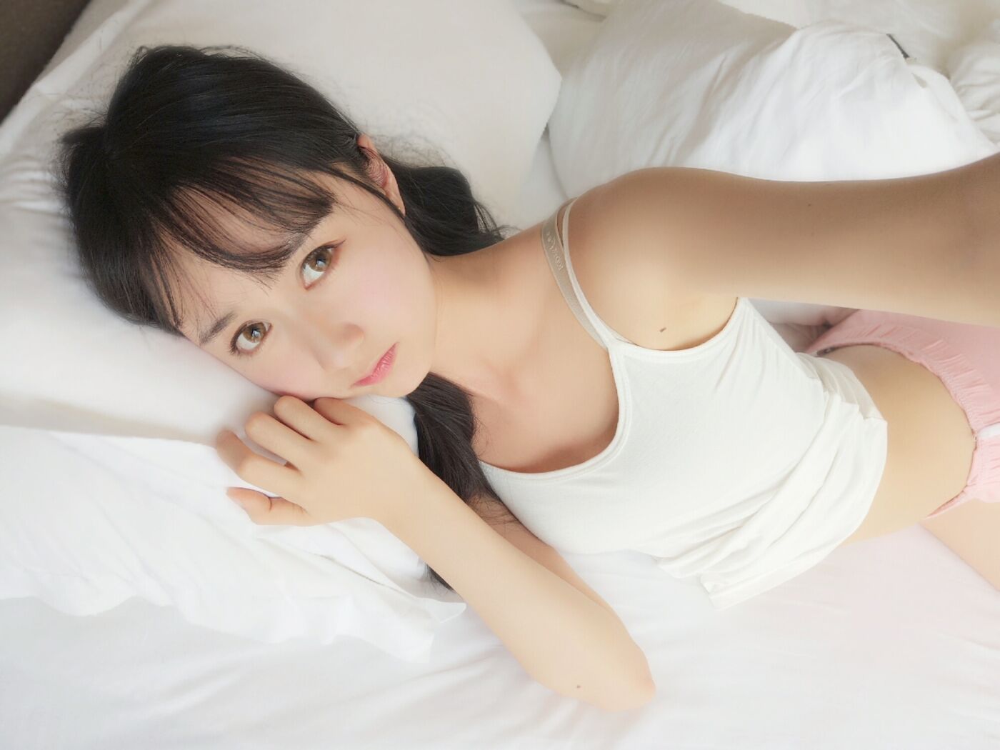 木绵绵OwO  白色背心 cos [28P]插图1