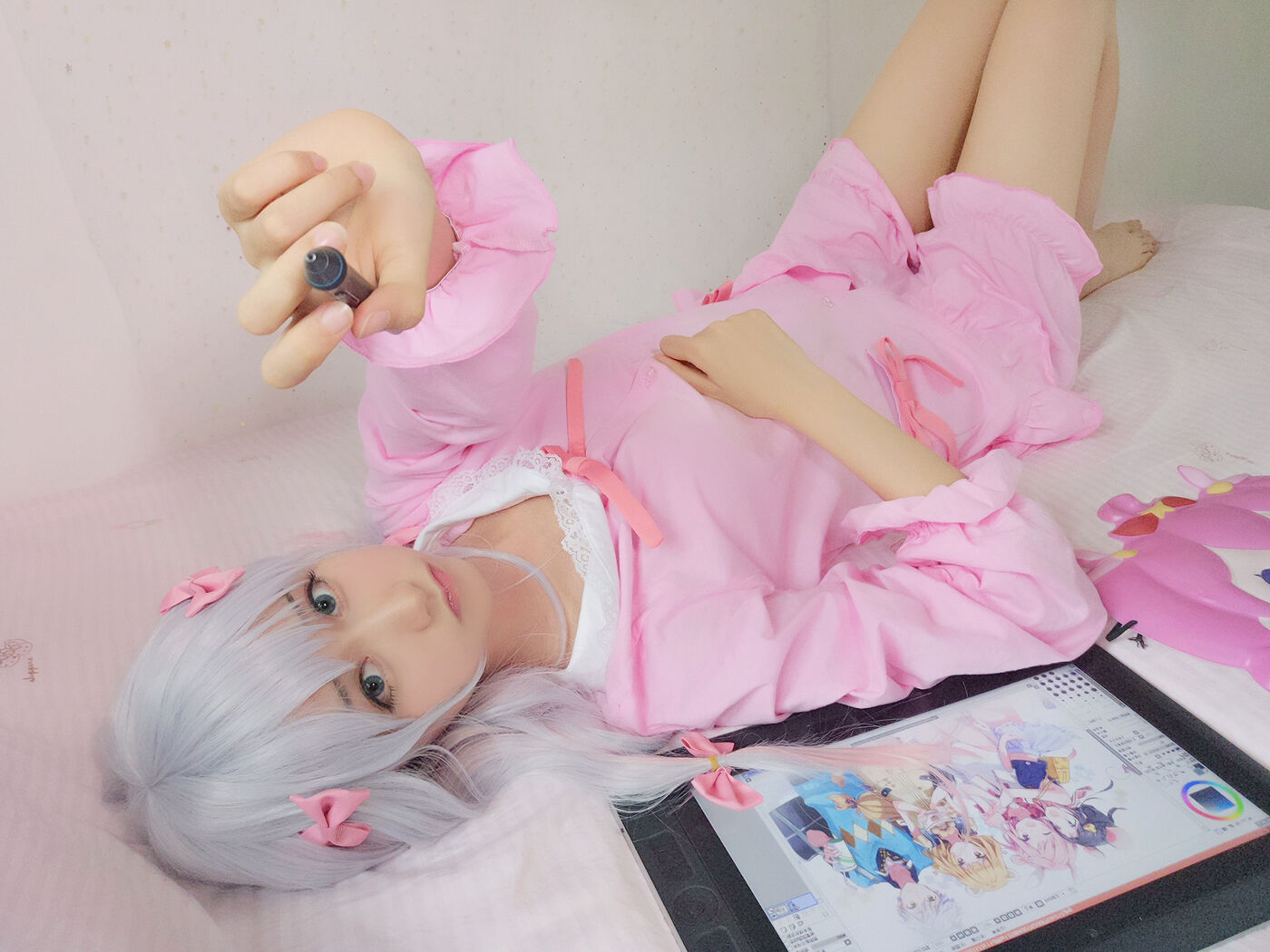 木绵绵OwO  白色背心 cos [28P]插图4