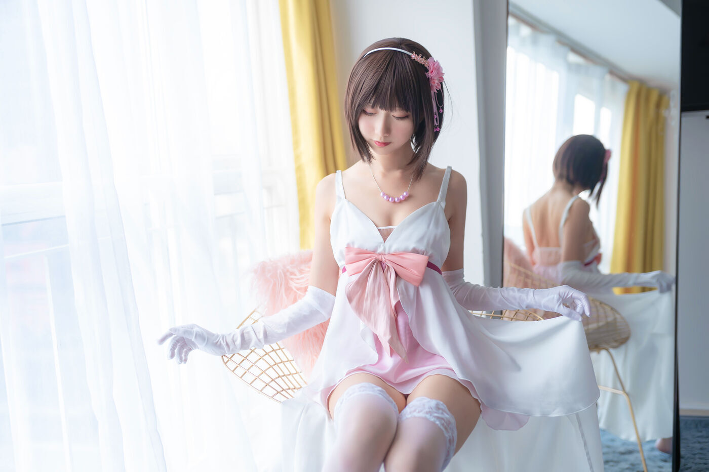 木绵绵OwO  加藤惠cos礼服 [26P]插图5