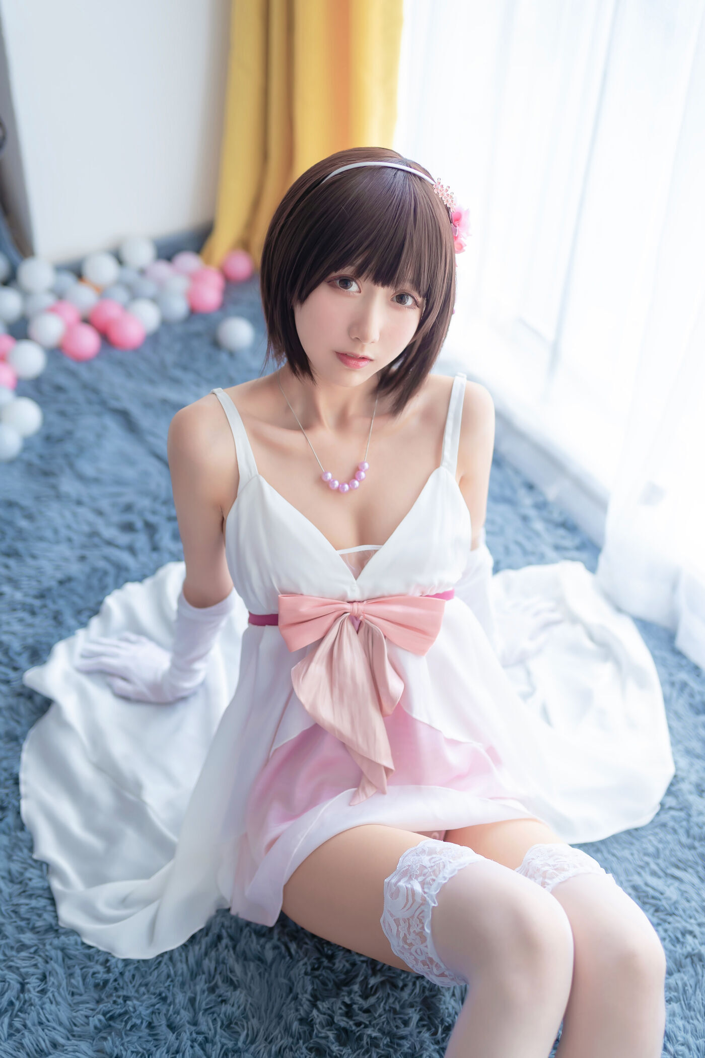 木绵绵OwO  加藤惠cos礼服 [26P]插图