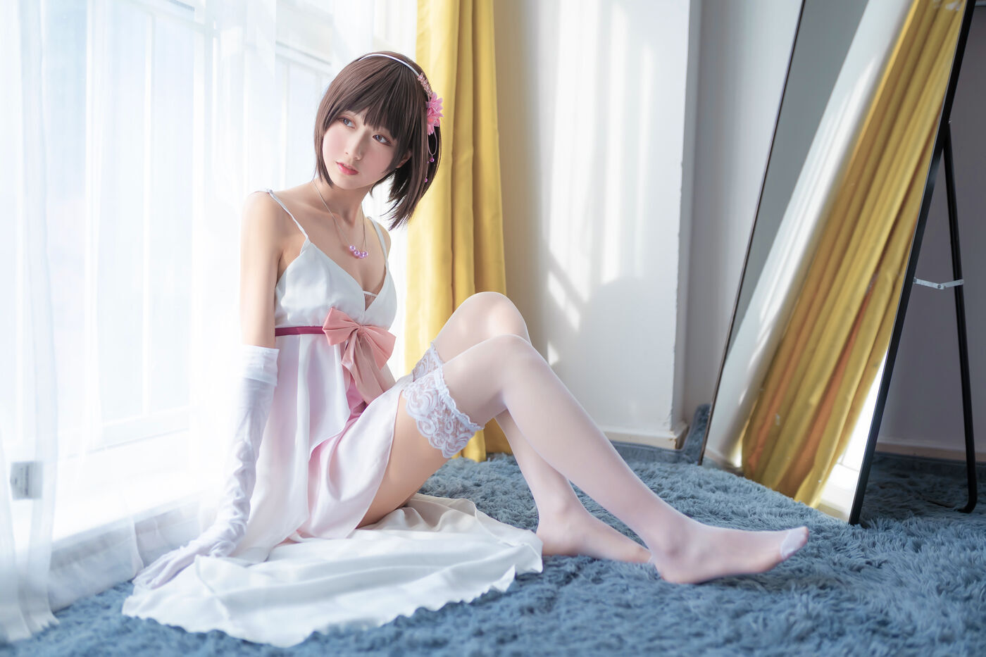 木绵绵OwO  加藤惠cos礼服 [26P]插图4