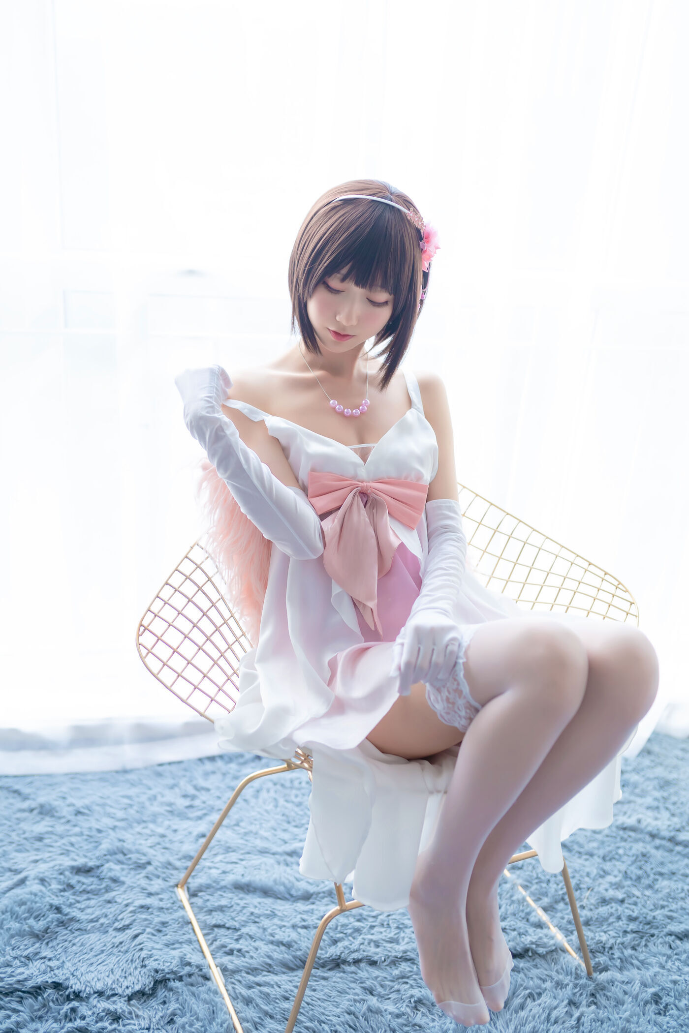 木绵绵OwO  加藤惠cos礼服 [26P]插图5