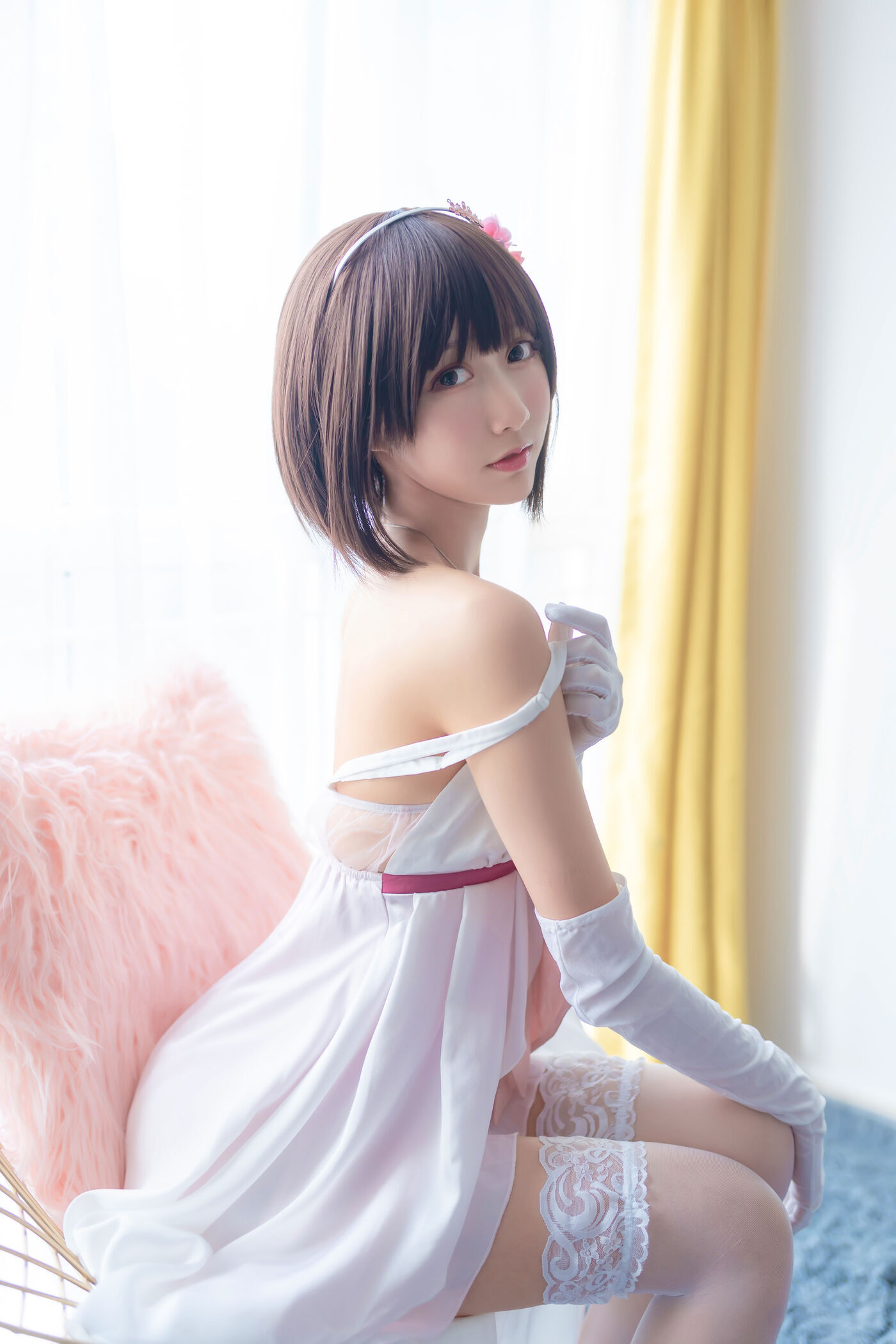木绵绵OwO  加藤惠cos礼服 [26P]插图6