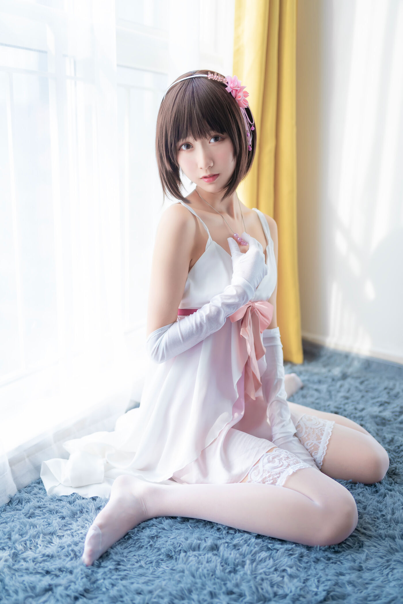 木绵绵OwO  加藤惠cos礼服 [26P]插图9