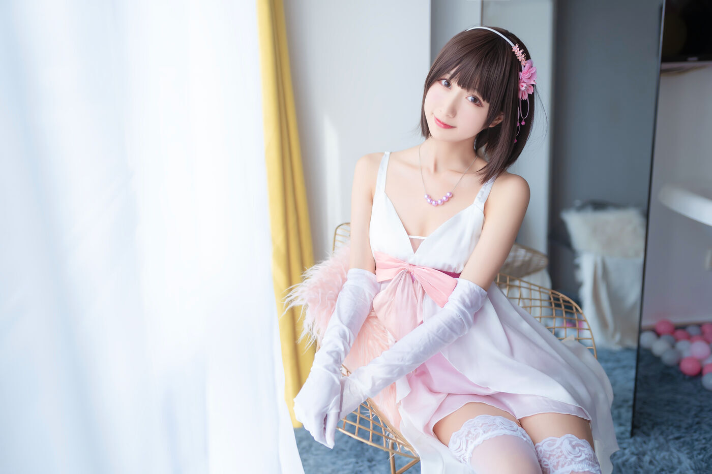 木绵绵OwO  加藤惠cos礼服 [26P]插图3