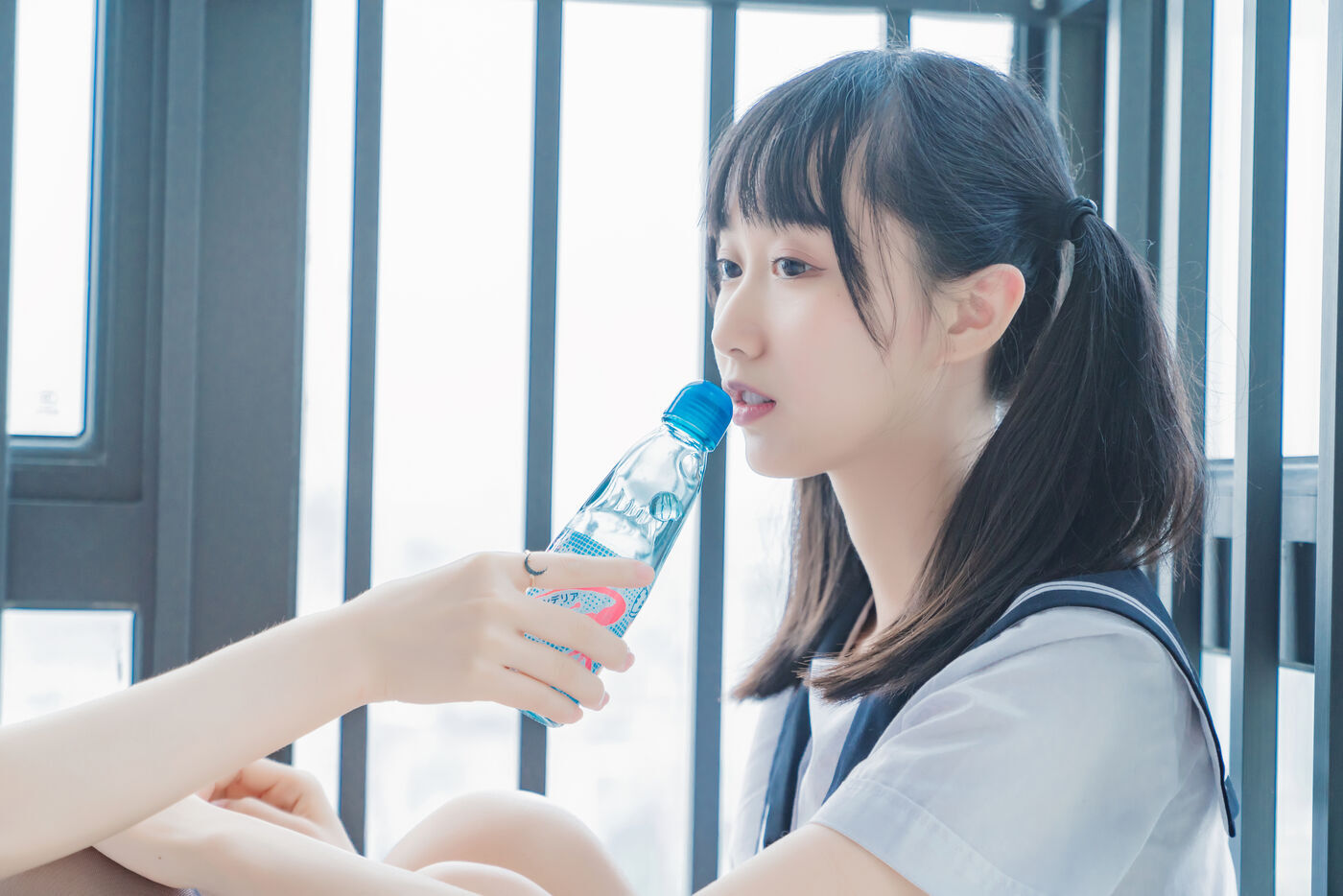木绵绵OwO  ×桜桃喵 她(制服×制服) [38P]插图1
