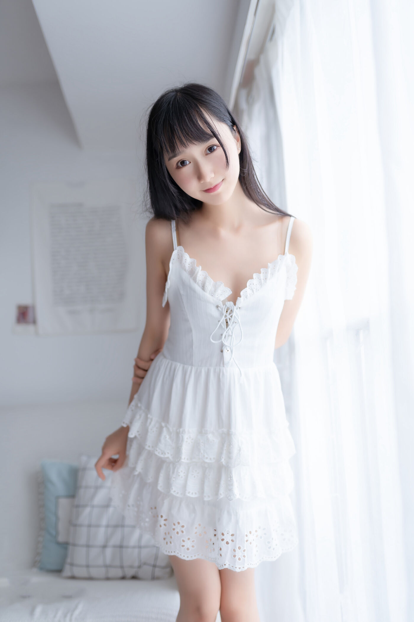 木绵绵OwO  白色睡裙 [40P]插图7