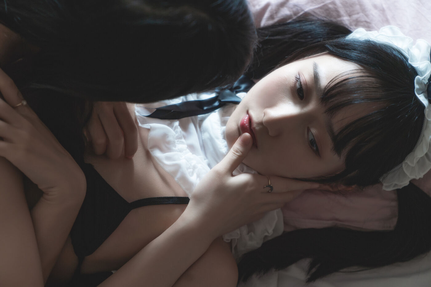 木绵绵OwO  ×桜桃喵 暮(黑裙×妹抖) [48P]插图6