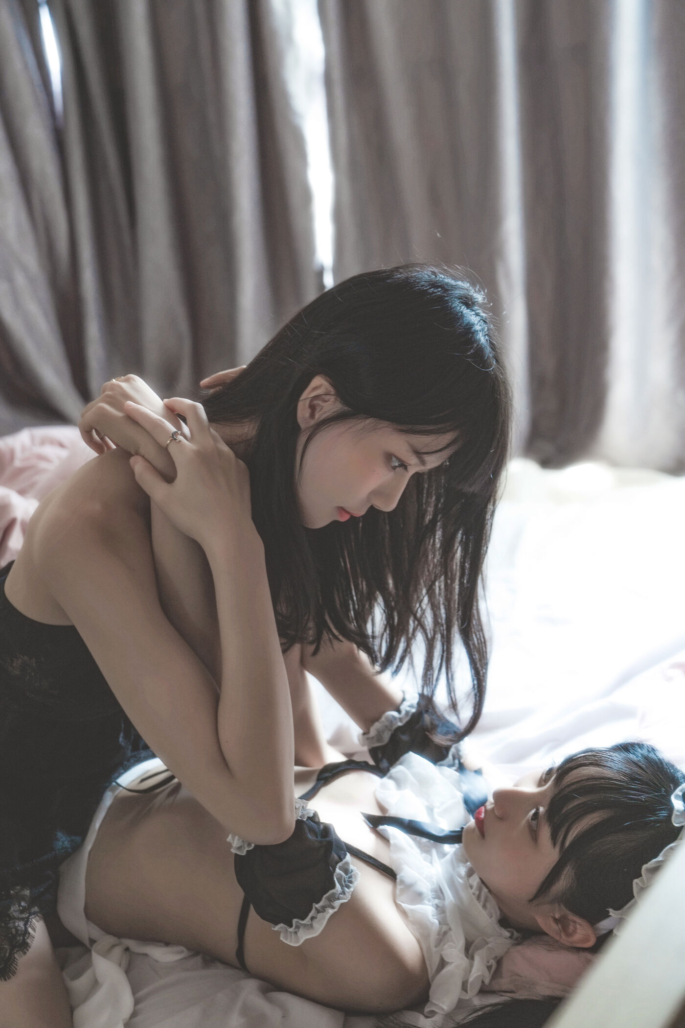 木绵绵OwO  ×桜桃喵 暮(黑裙×妹抖) [48P]插图4