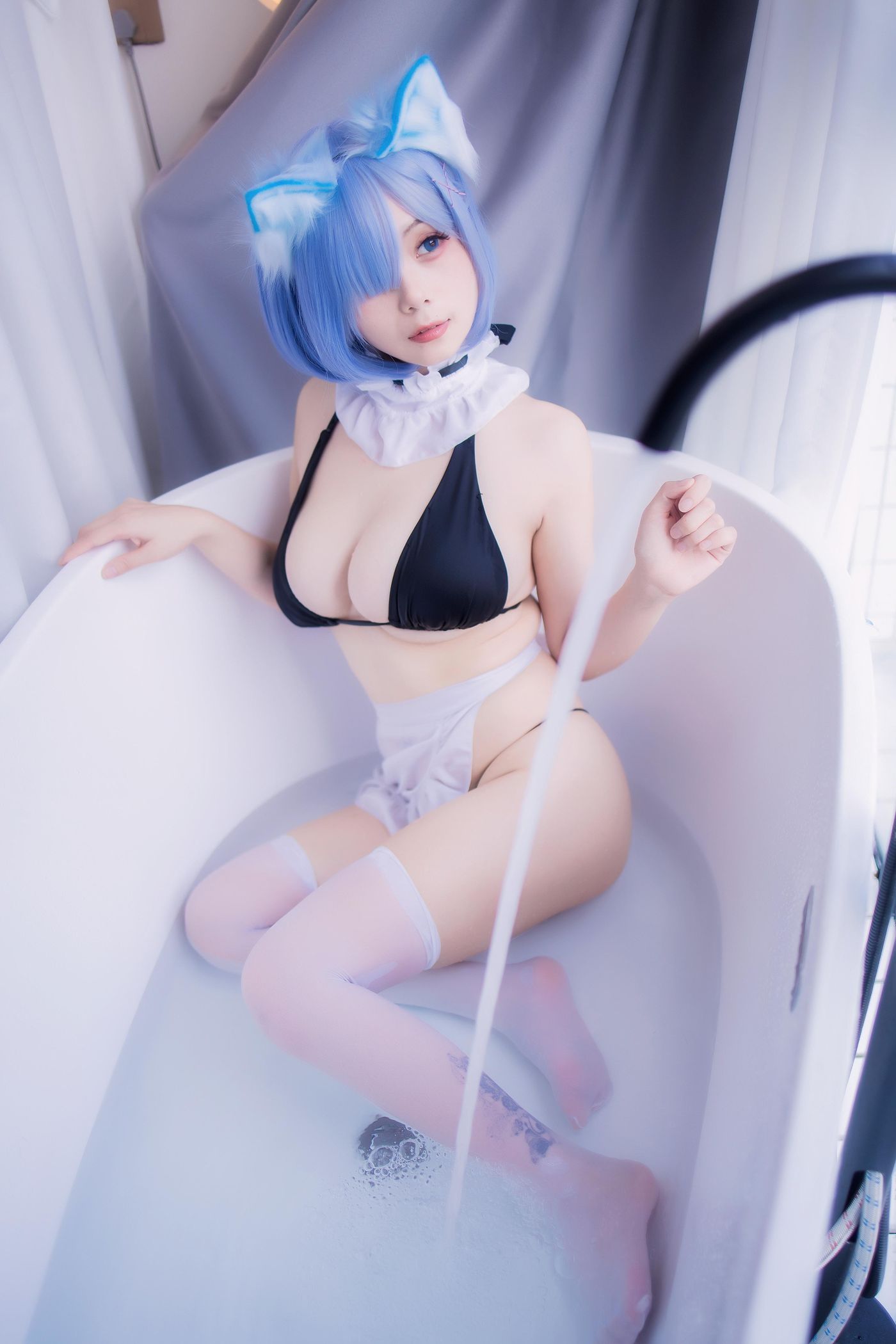 末夜787 NO.010 蕾姆女仆泳装 [47P]插图8