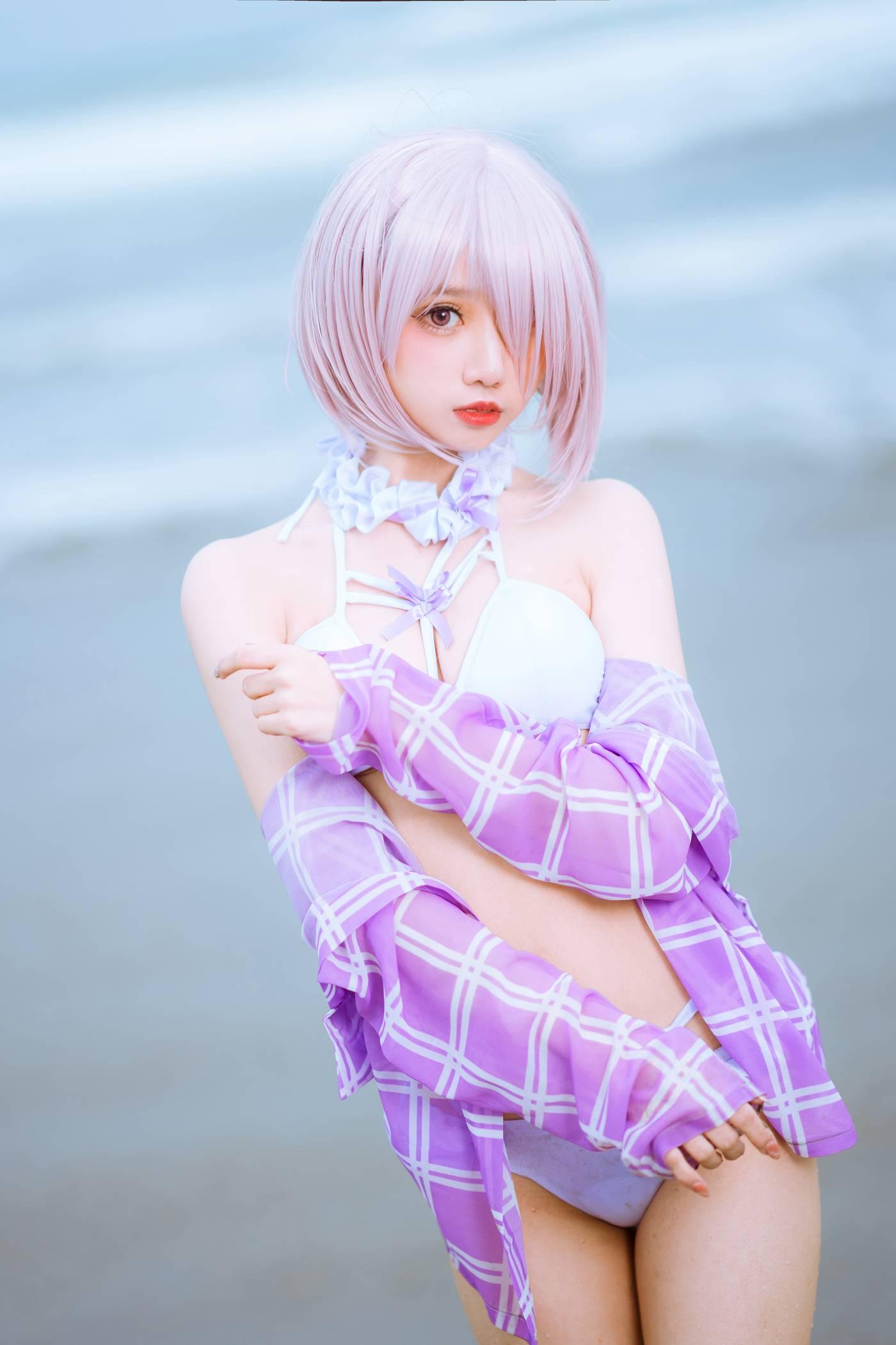 果咩酱w – NO.18 海边玛修 [35P]插图8