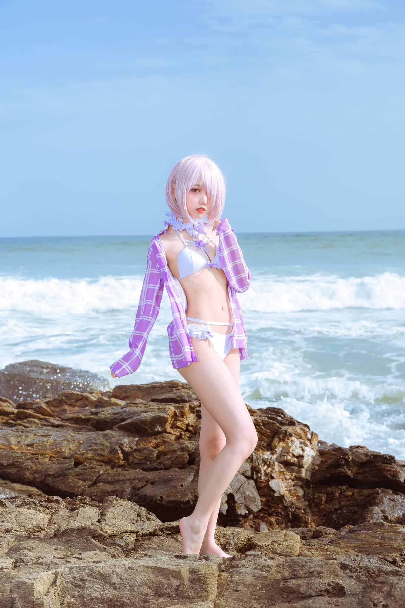 果咩酱w – NO.18 海边玛修 [35P]插图3