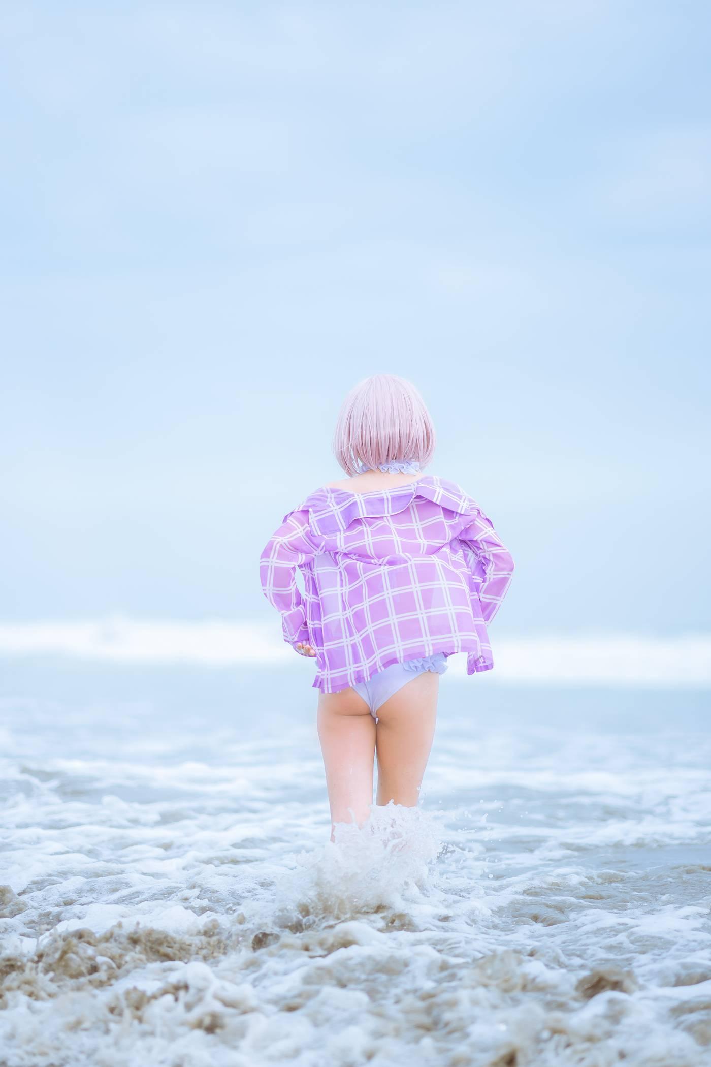 果咩酱w – NO.18 海边玛修 [35P]插图4