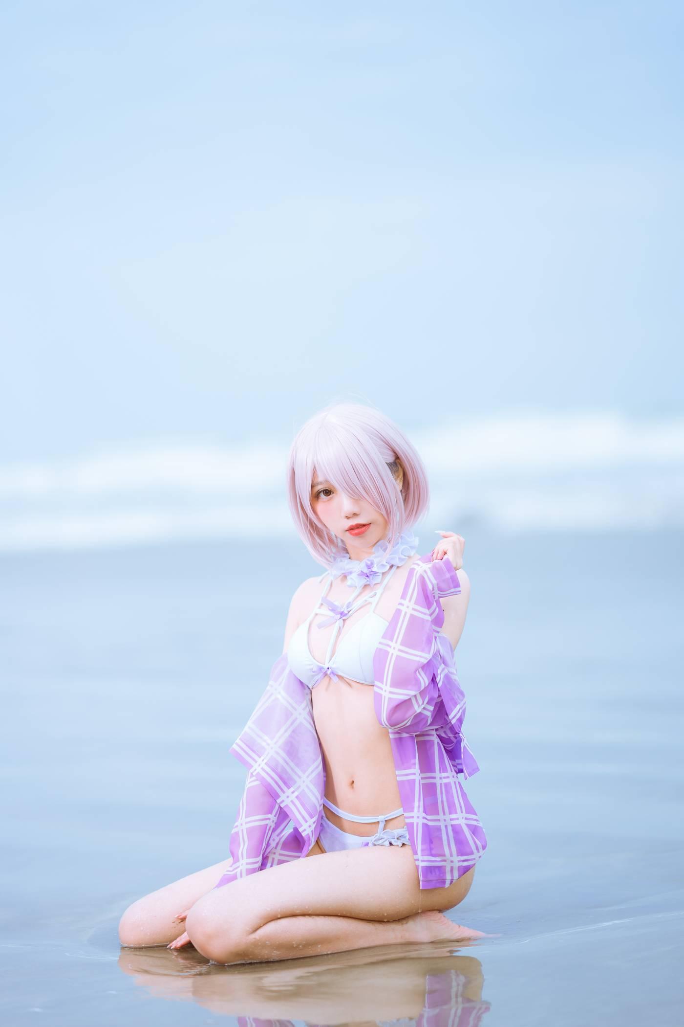 果咩酱w – NO.18 海边玛修 [35P]插图6