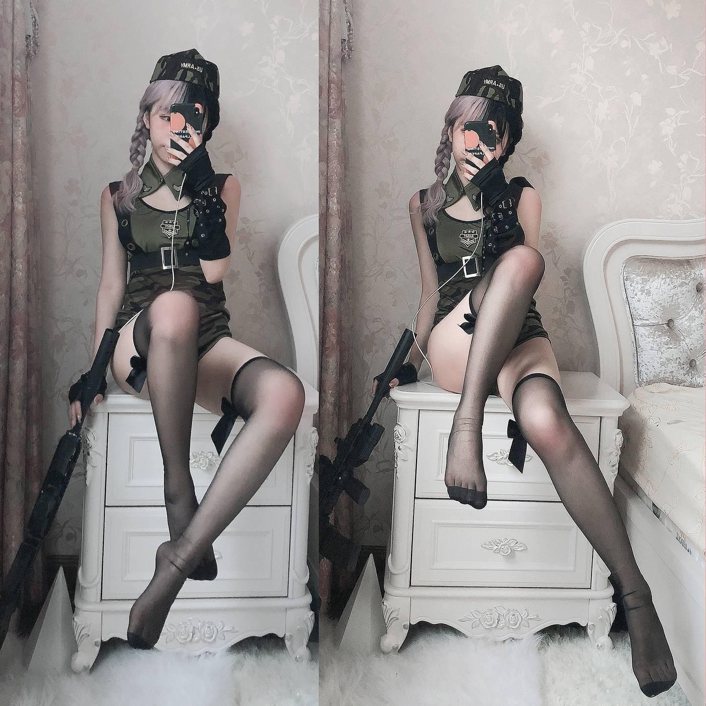 果咩酱w – NO.21 战地甜心 [20P]插图4