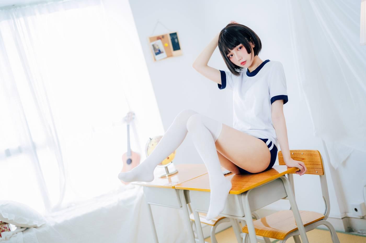 果咩酱w – NO.08 体操服 [19P]插图1