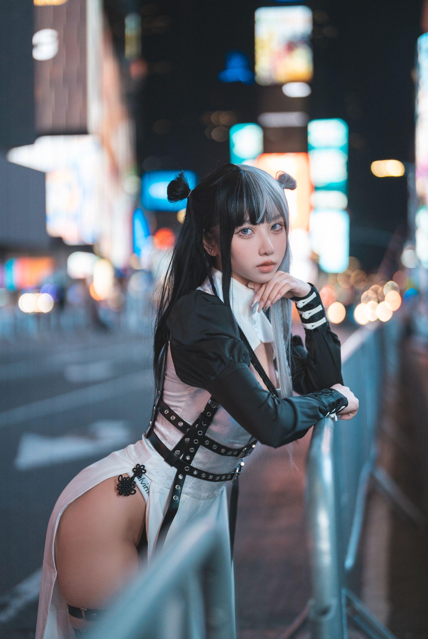 果咩酱w – NO.39 中式赛博 [13P]插图2