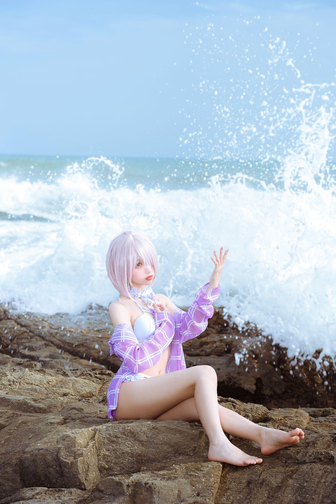 果咩酱w NO.018 海边玛修 [35P]插图7