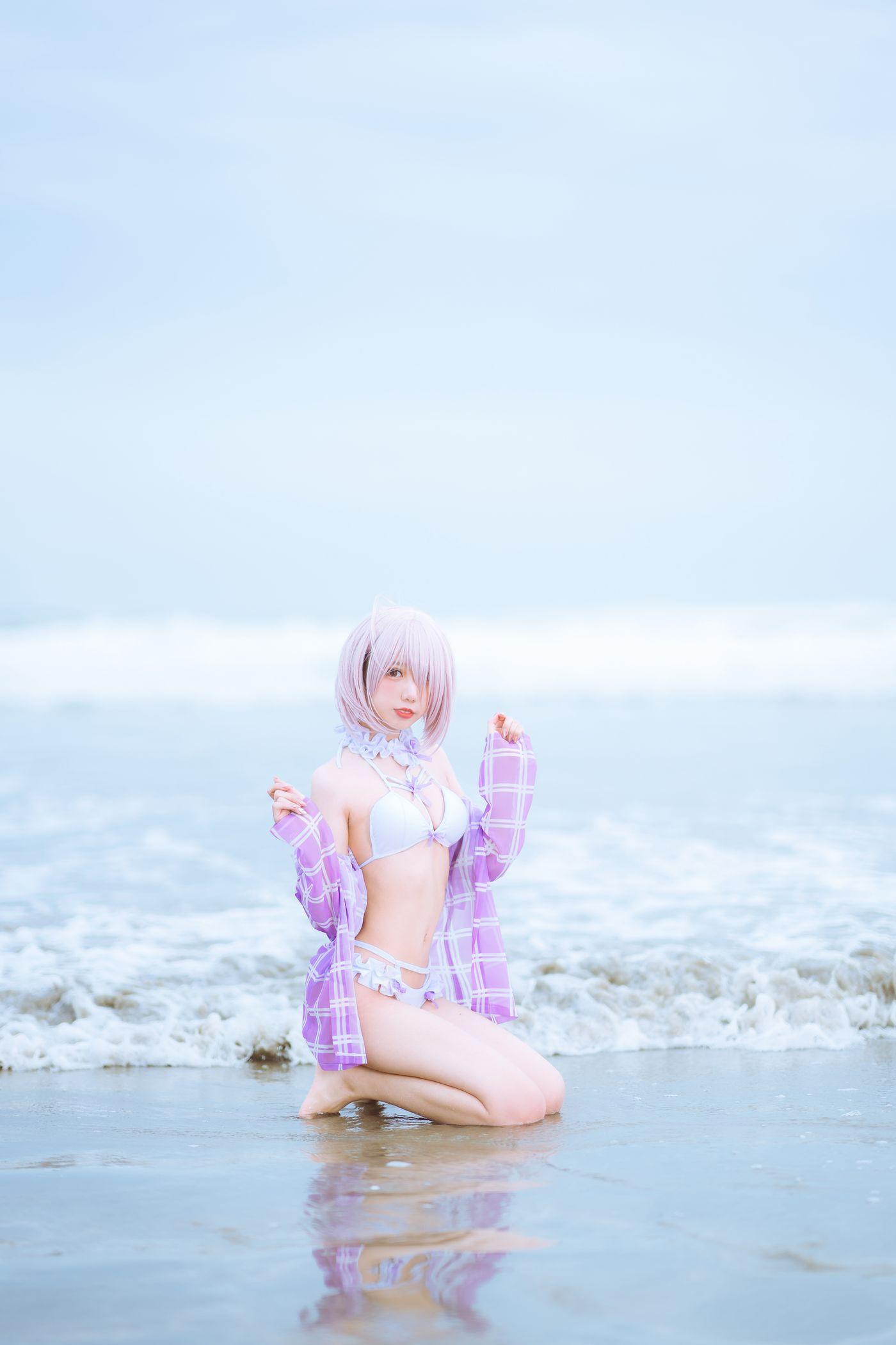 果咩酱w NO.018 海边玛修 [35P]插图6