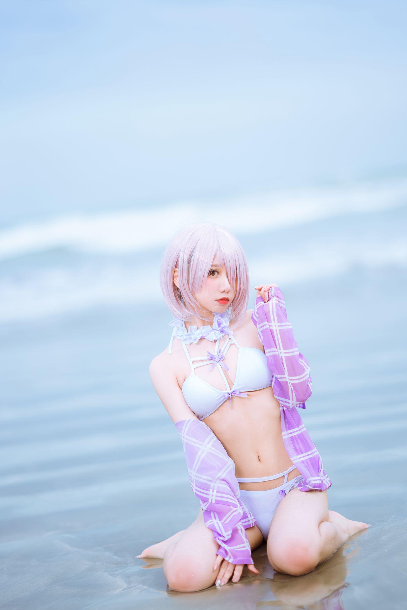 果咩酱w NO.018 海边玛修 [35P]插图7
