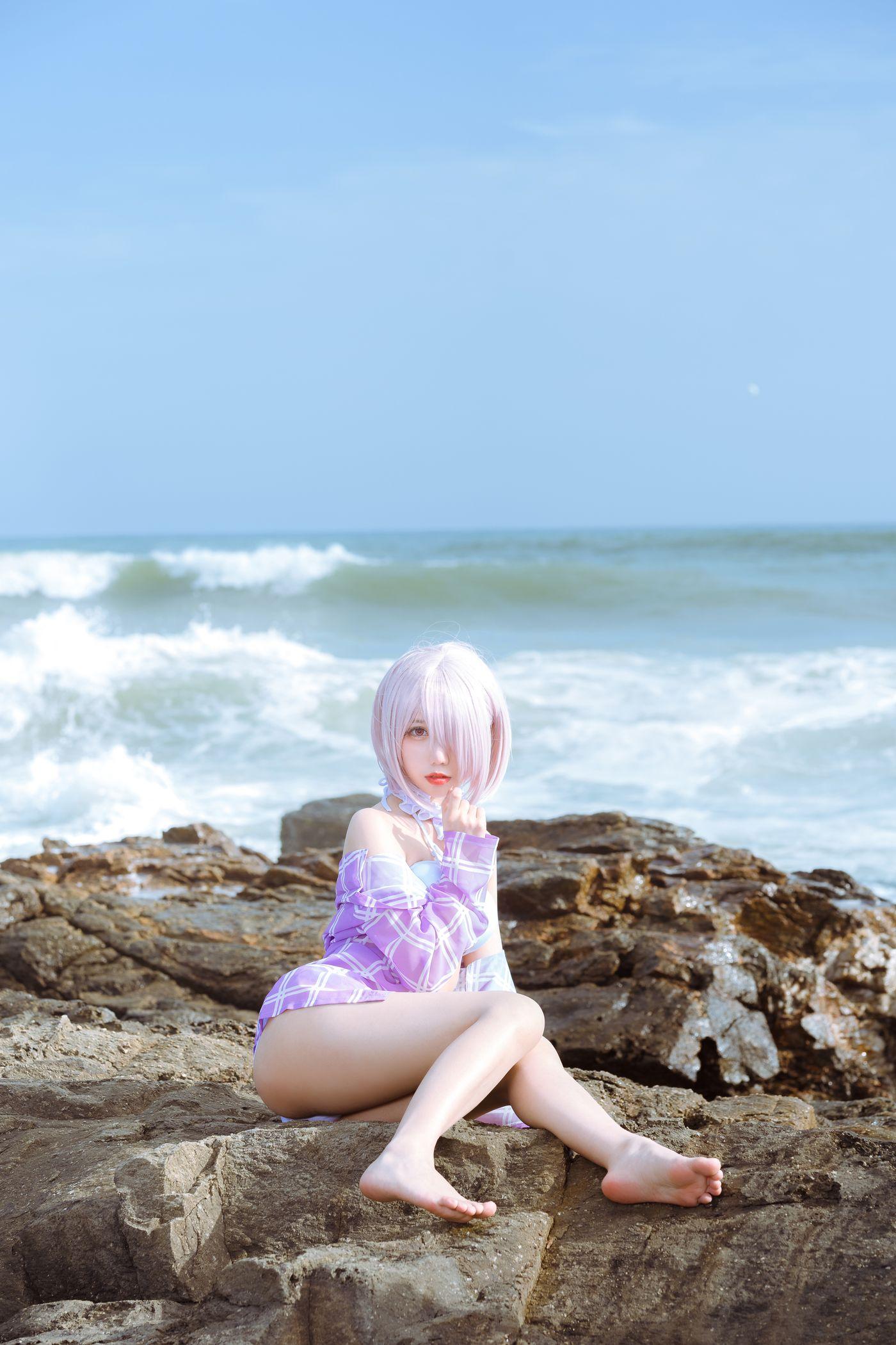 果咩酱w NO.018 海边玛修 [35P]插图