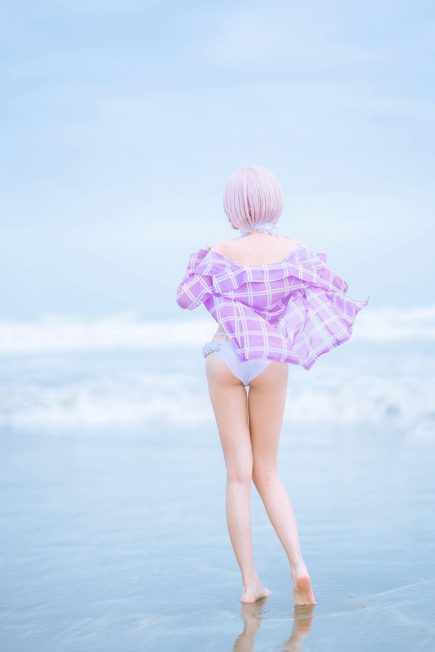 果咩酱w NO.018 海边玛修 [35P]插图4
