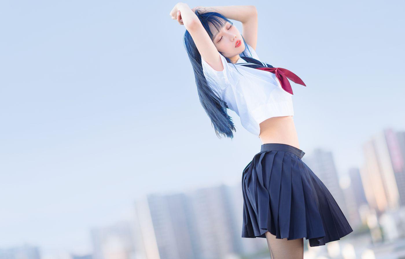 果咩酱w NO.020 JK制服[34P]插图1