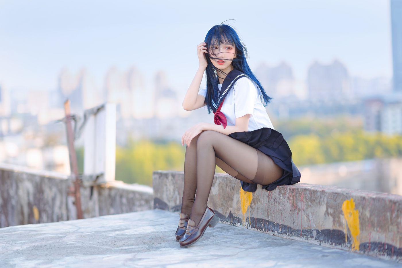 果咩酱w NO.020 JK制服[34P]插图2
