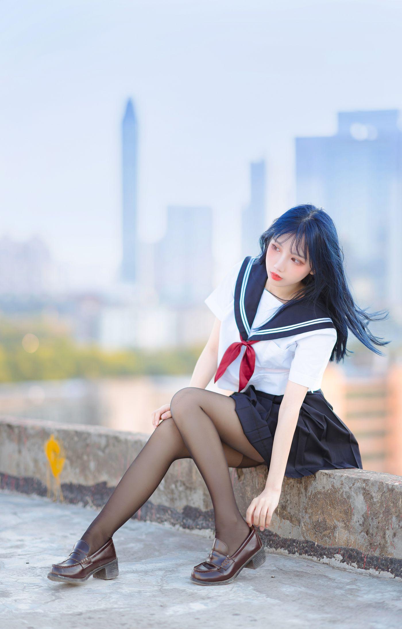 果咩酱w NO.020 JK制服[34P]插图3