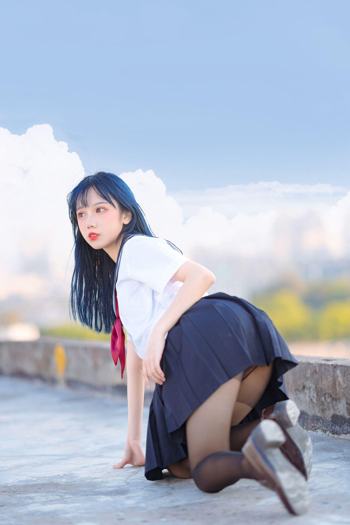 果咩酱w NO.020 JK制服[34P]插图4