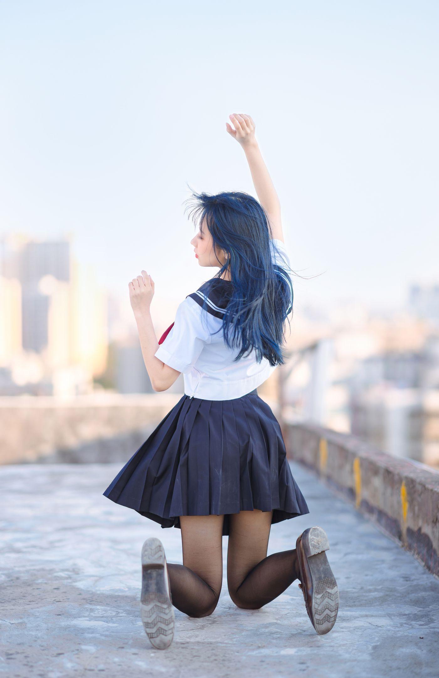果咩酱w NO.020 JK制服[34P]插图6