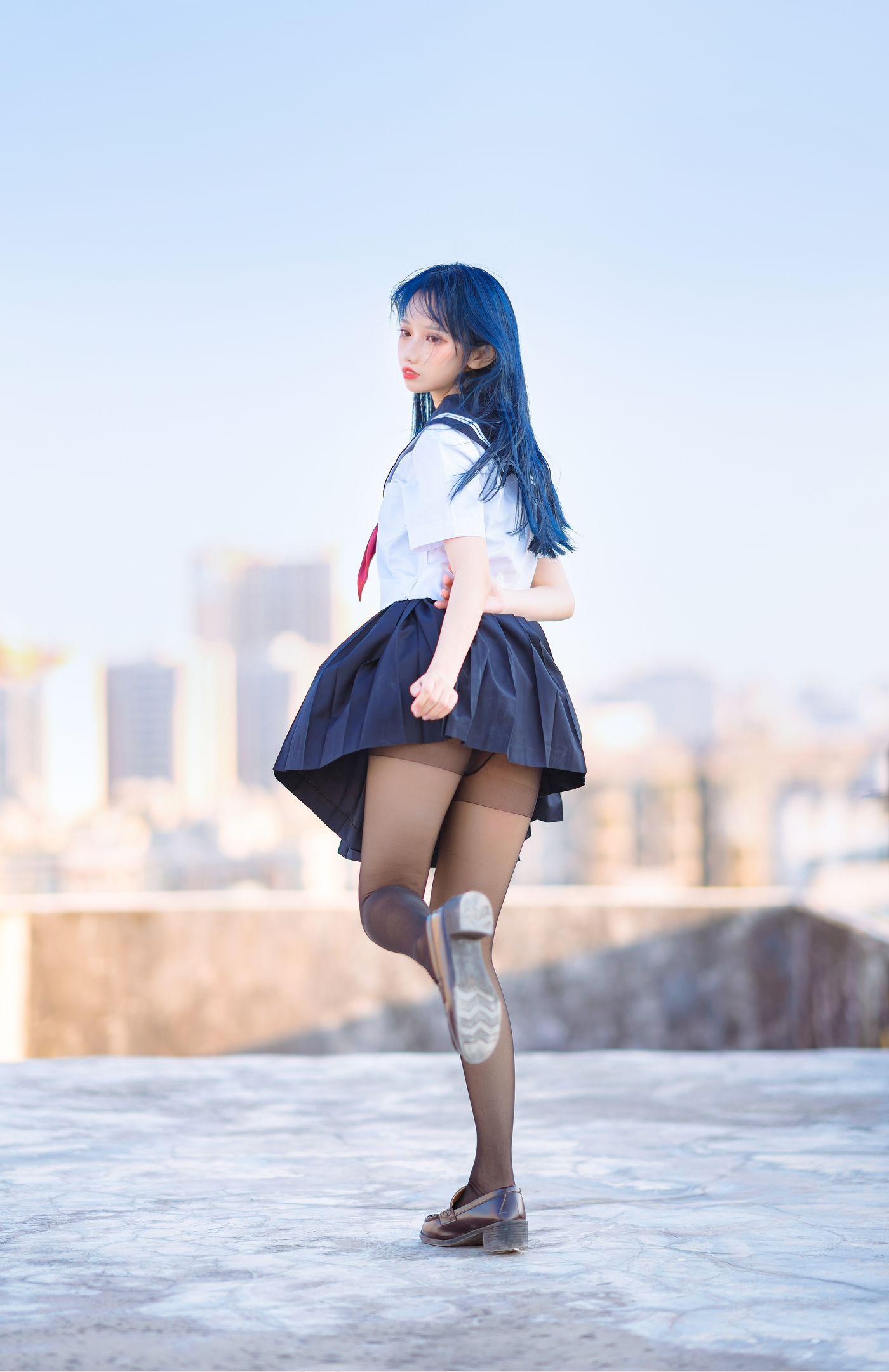 果咩酱w NO.020 JK制服[34P]插图7