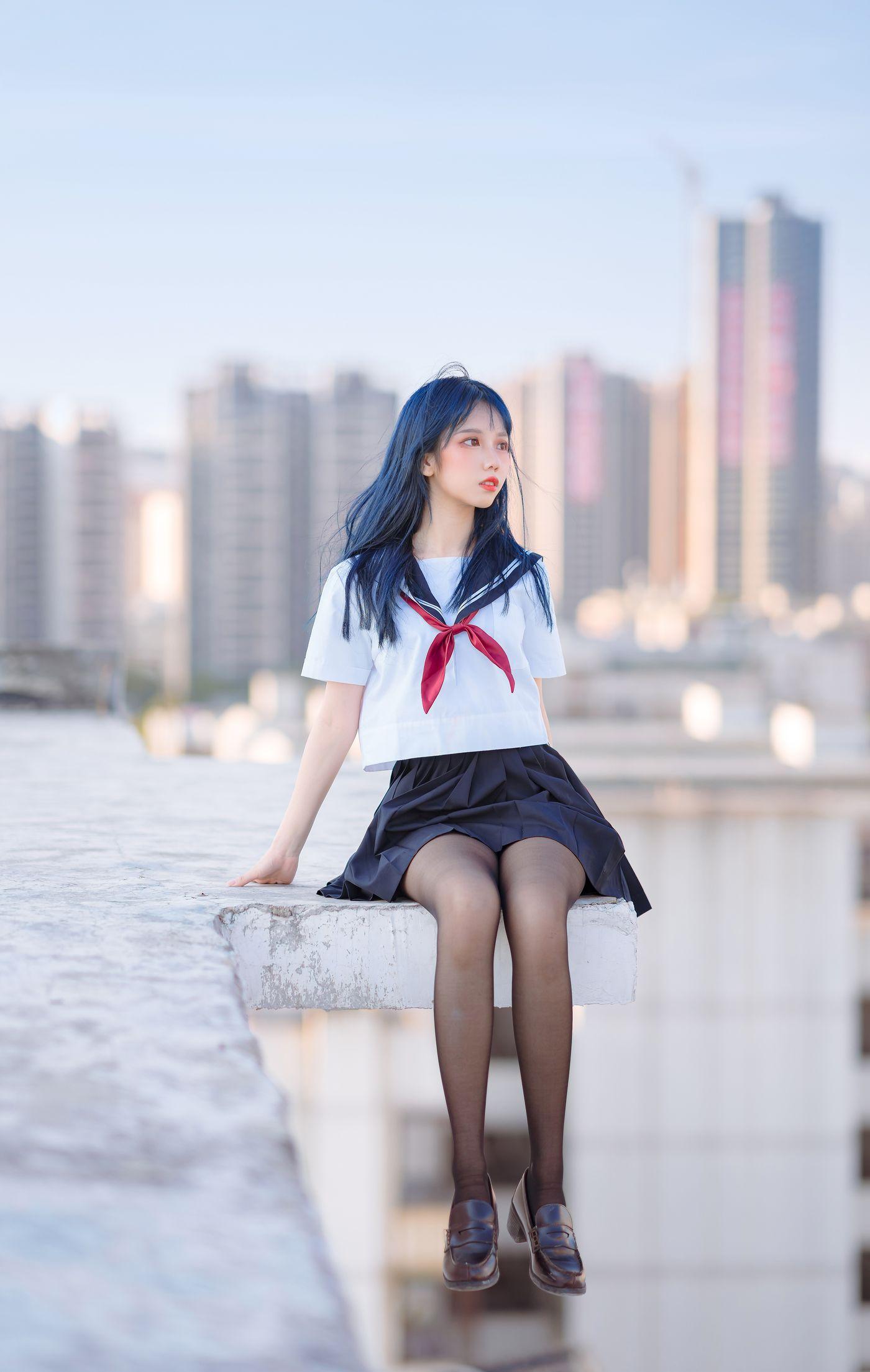 果咩酱w NO.020 JK制服[34P]插图7