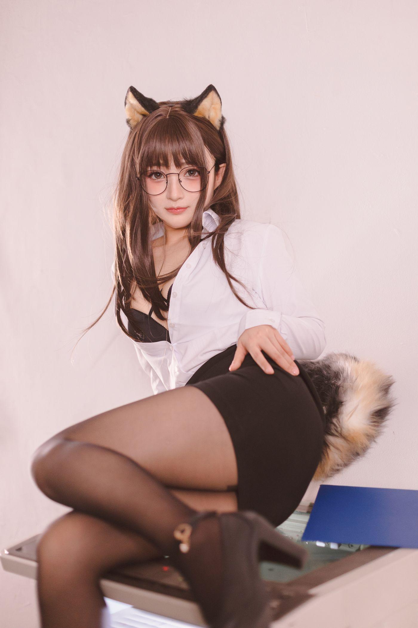 桜井宁宁 NO.039 柴犬秘书OL[58P]插图5