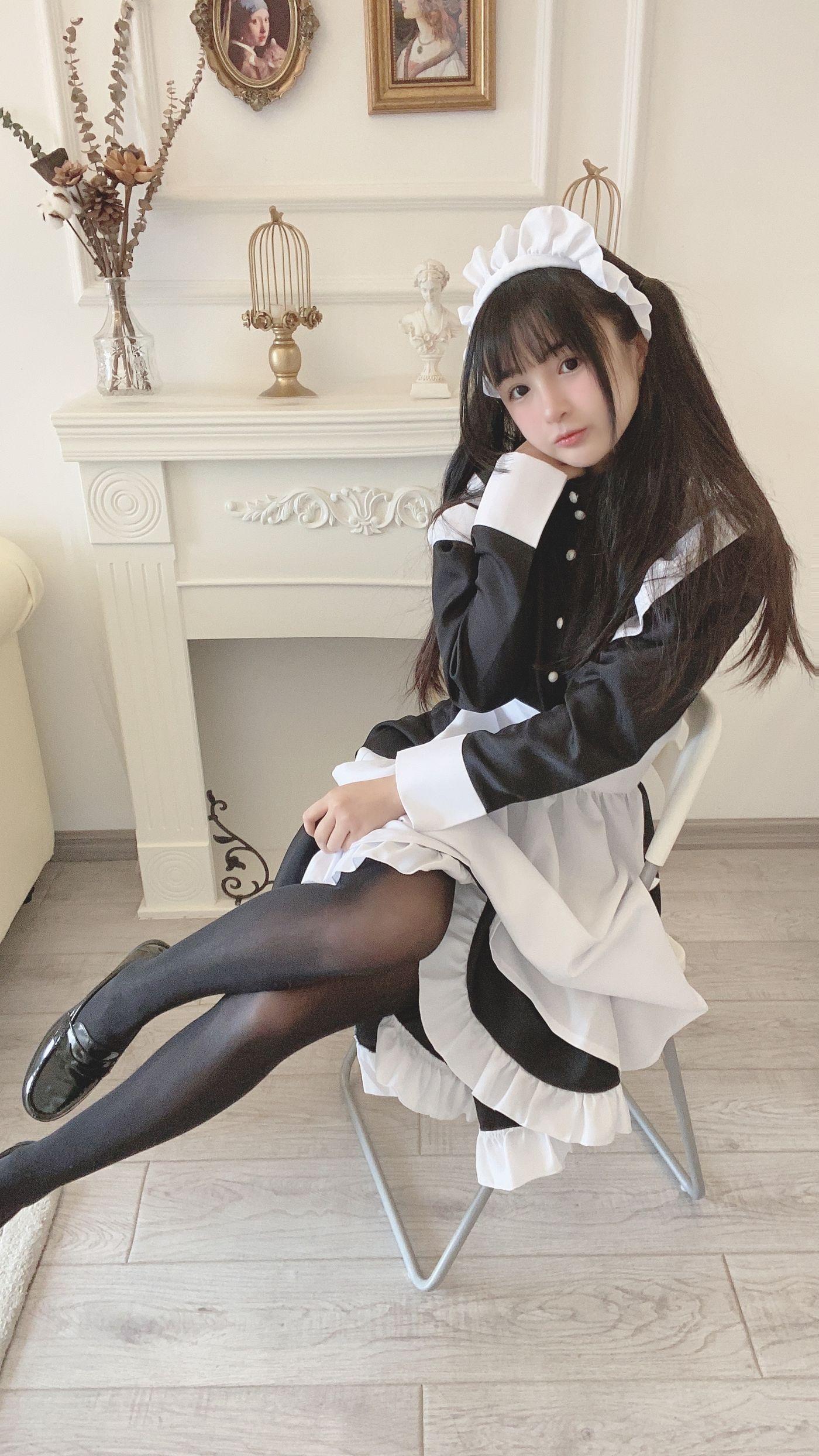 桜井宁宁 NO.031 双马尾黑丝女仆[62P]插图