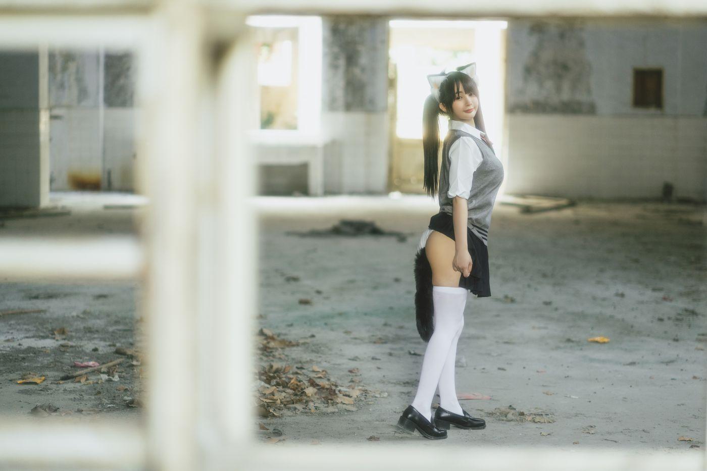 桜井宁宁 NO.054 废墟jk [74P]插图6