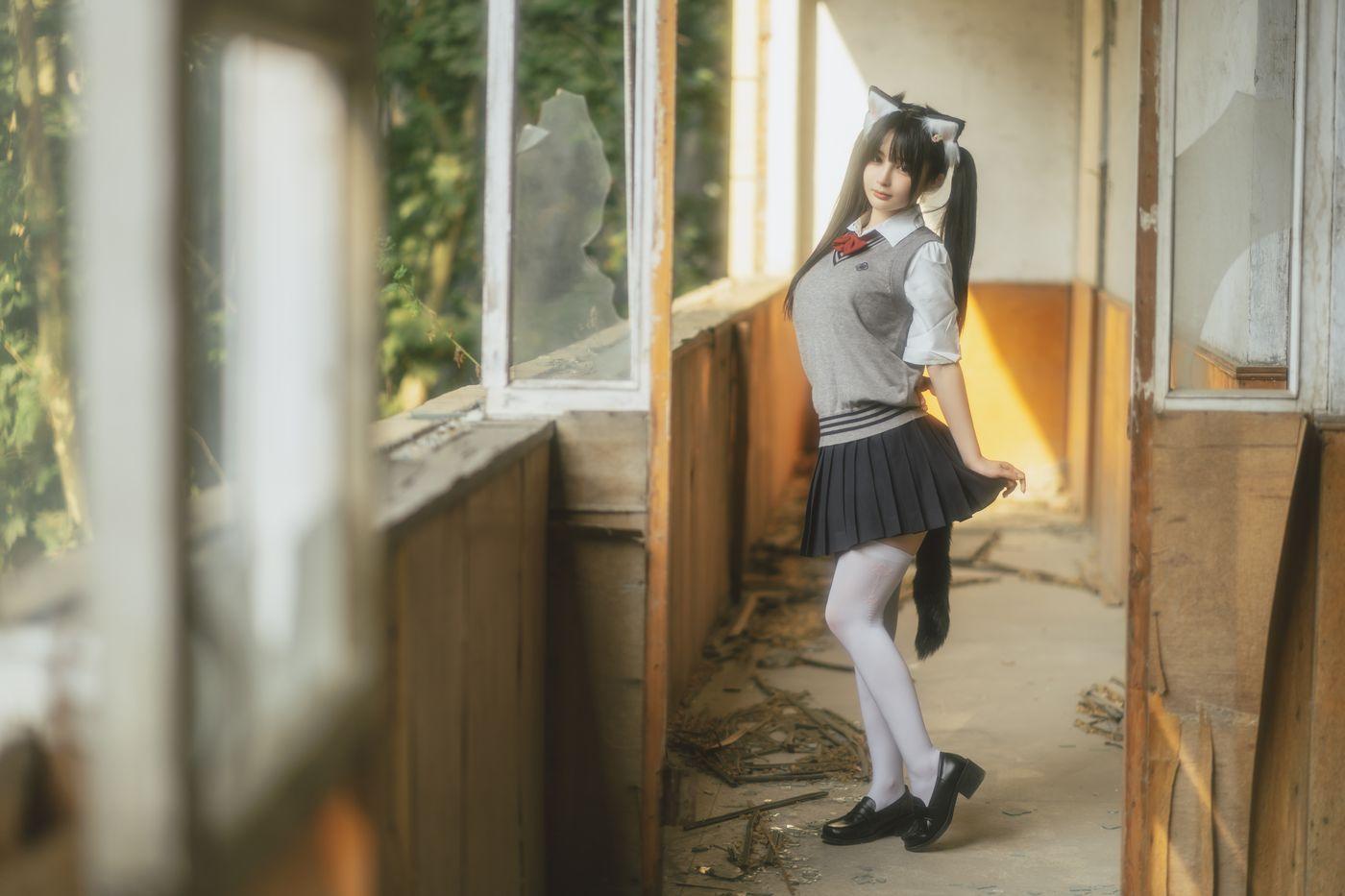 桜井宁宁 NO.054 废墟jk [74P]插图5