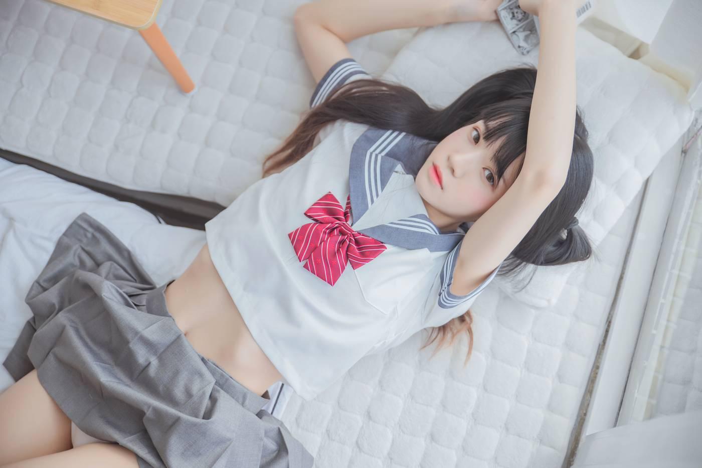 桜桃喵 – NO.53 未熟2 心形胖次 [111P]插图3