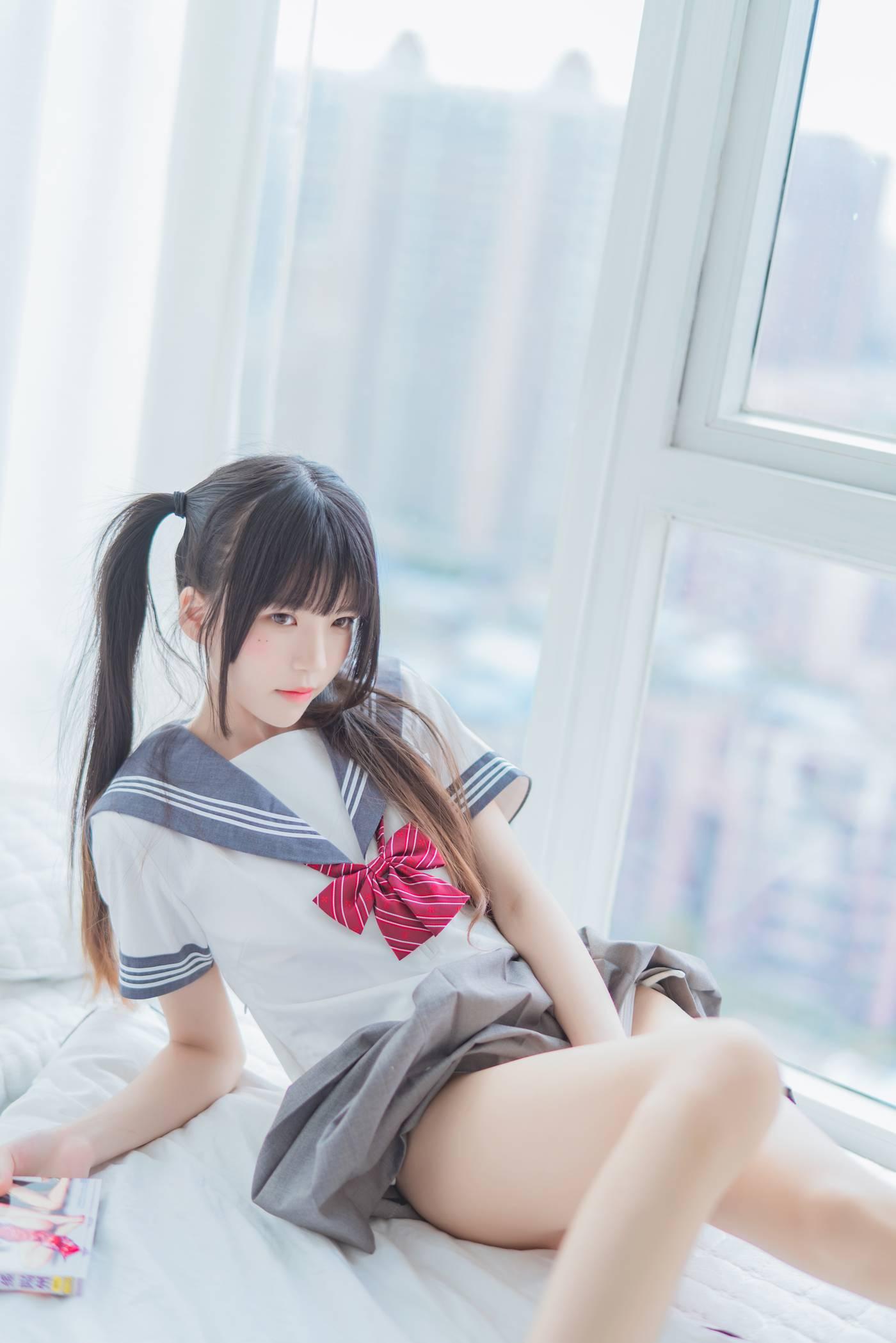 桜桃喵 – NO.53 未熟2 心形胖次 [111P]插图5
