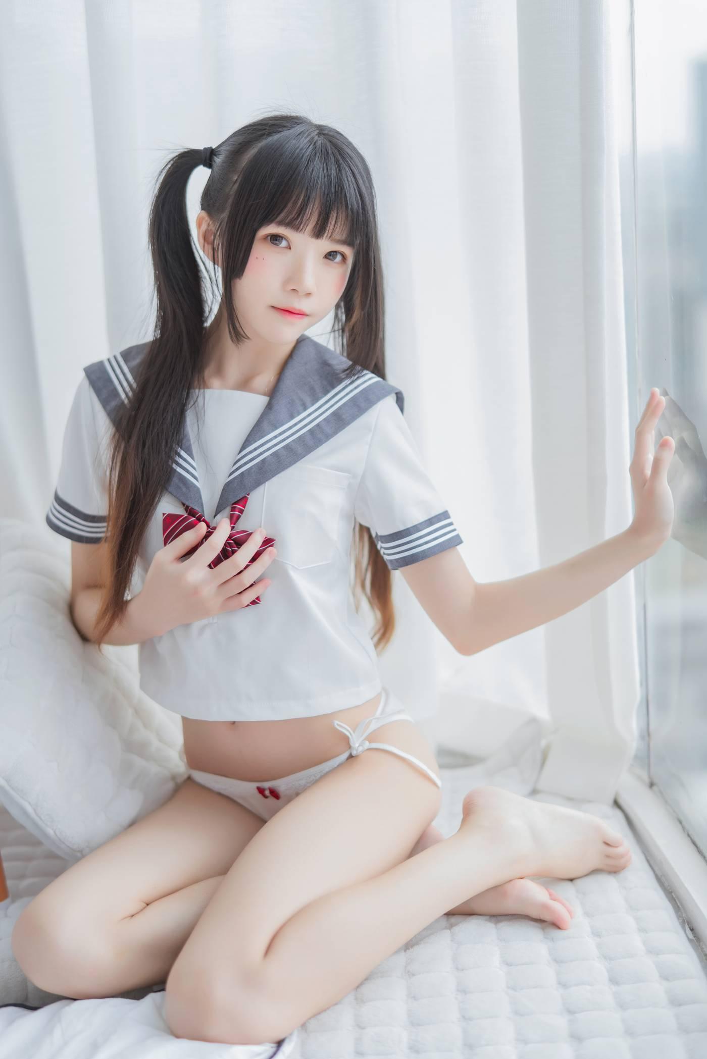 桜桃喵 – NO.53 未熟2 心形胖次 [111P]插图3