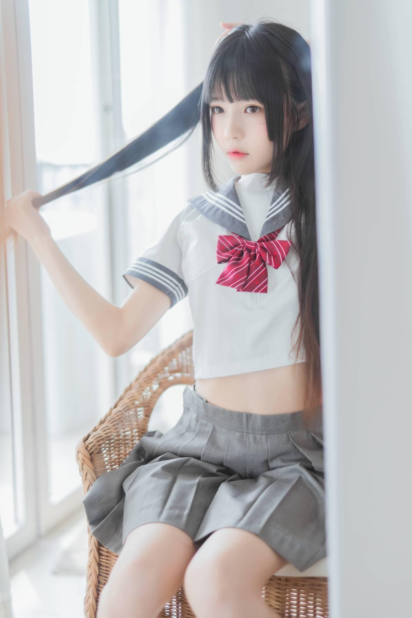 桜桃喵 – NO.53 未熟2 心形胖次 [111P]插图9