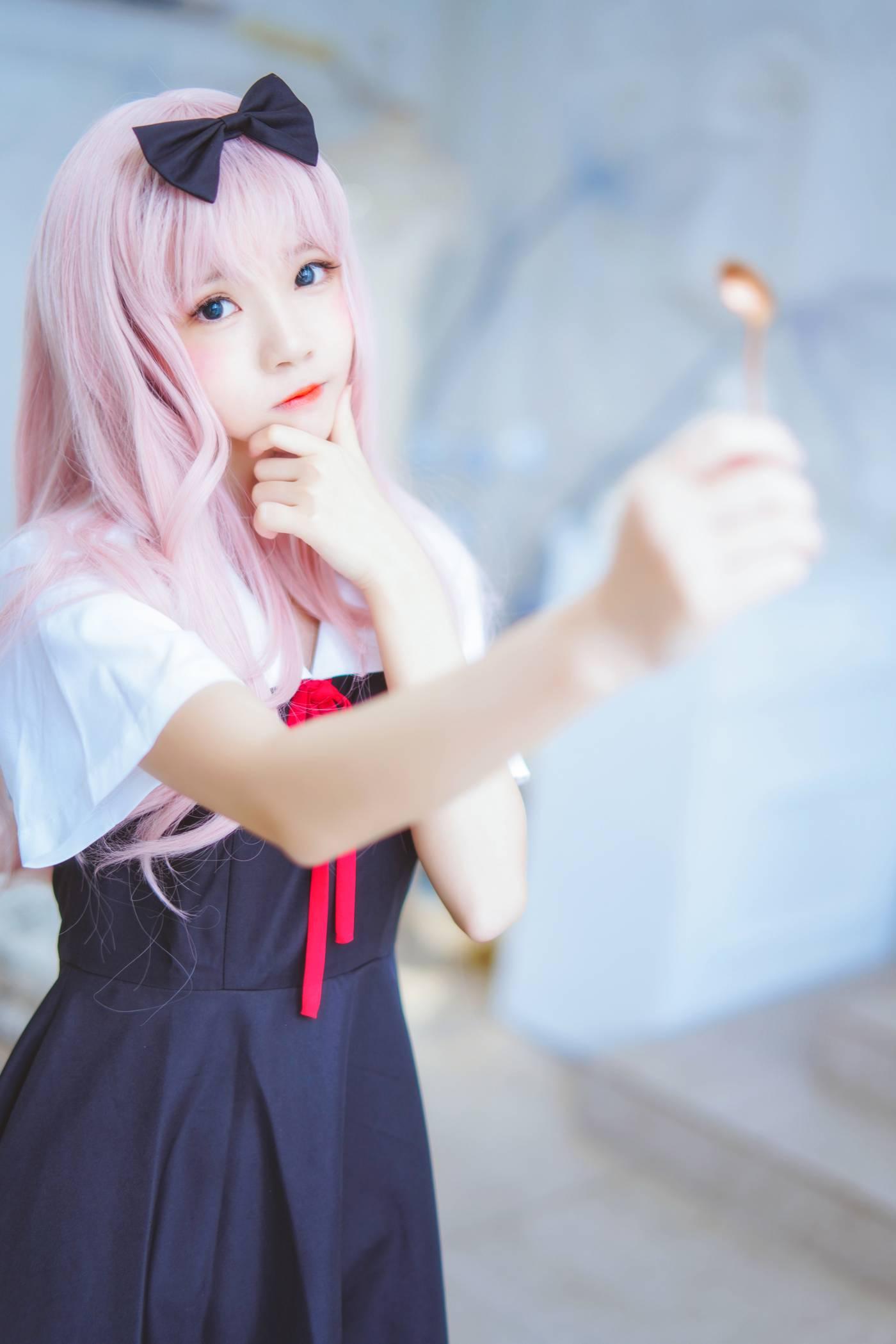 桜桃喵 – NO.80 藤原千花 [48P]插图5