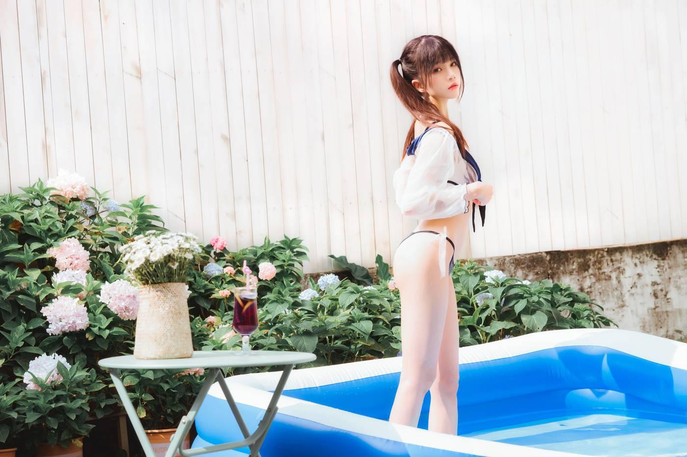 桜桃喵 – NO.87 无尽夏 [58P]插图5