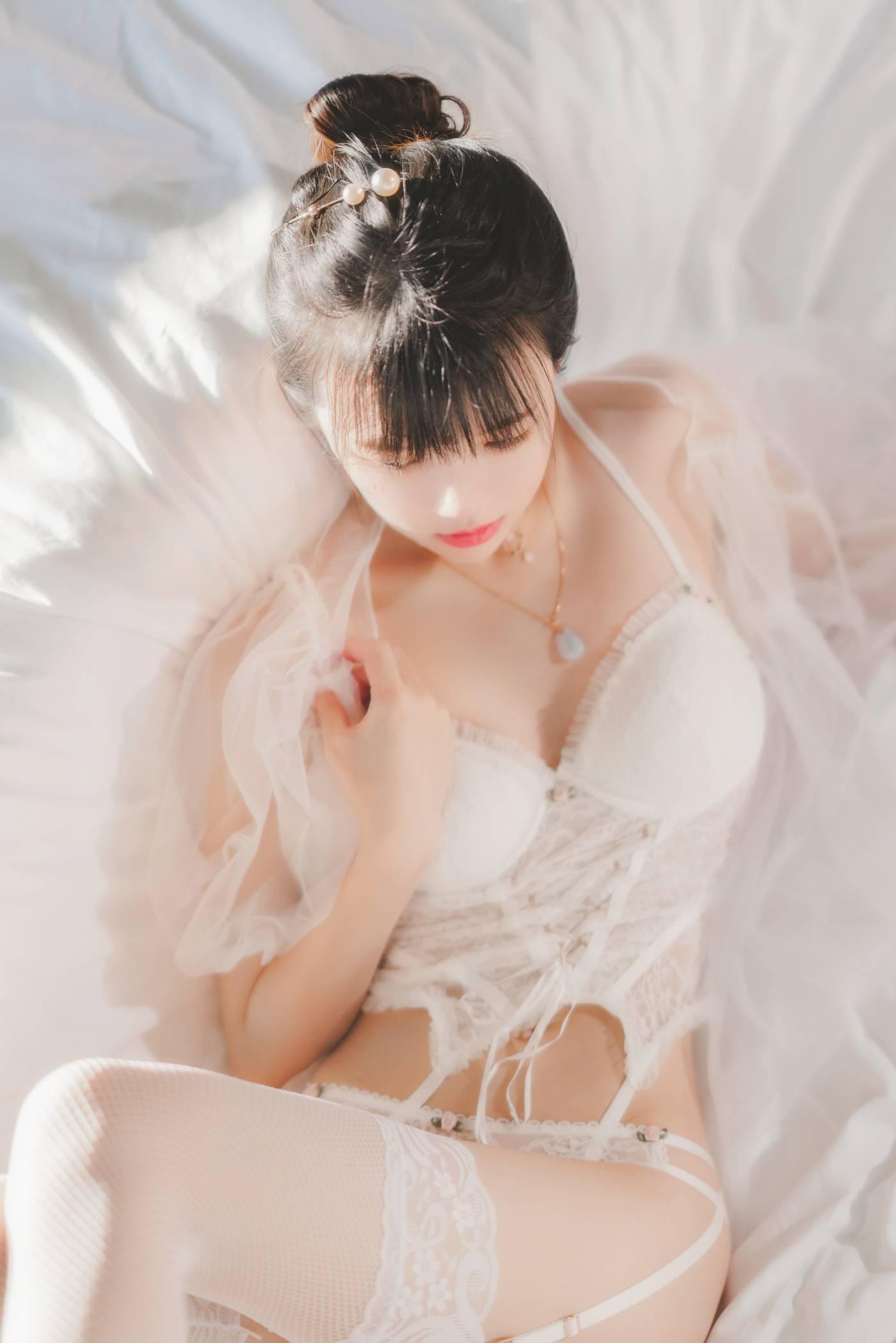桜桃喵 – NO.95 白纱糖02 [34P]插图8