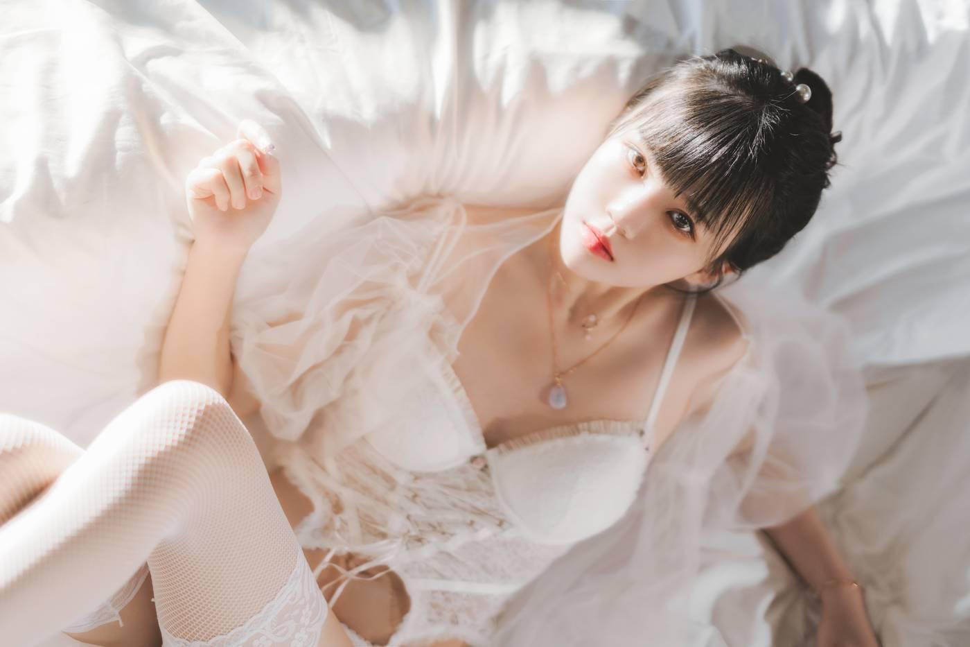 桜桃喵 – NO.95 白纱糖02 [34P]插图9