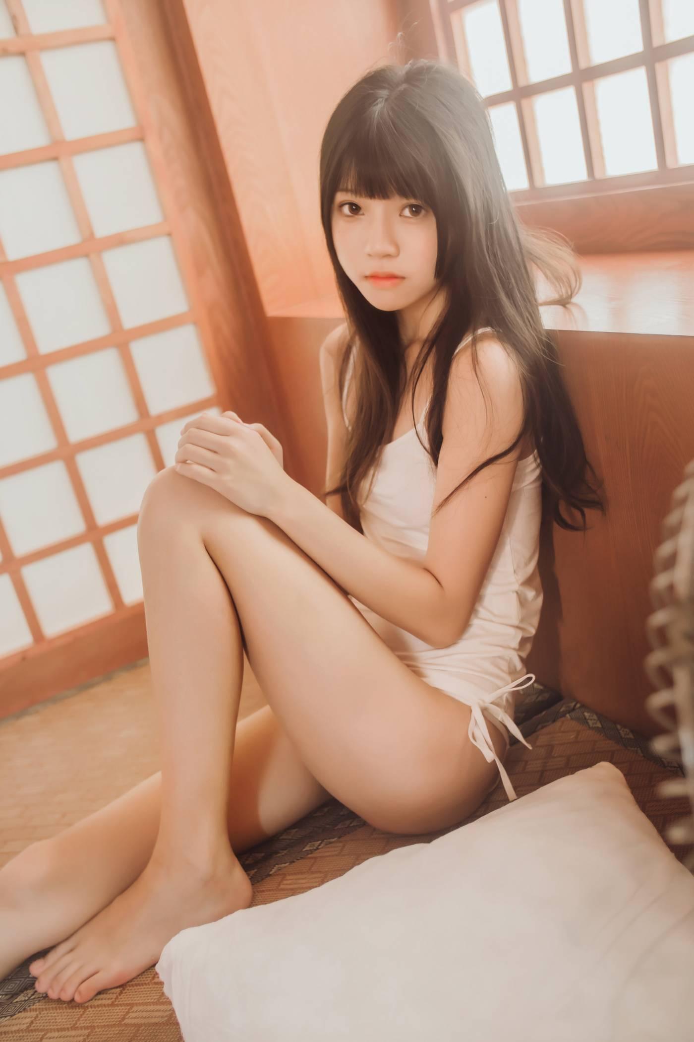 桜桃喵 – NO.50 未熟1 小背心换水手服 [144P]插图6