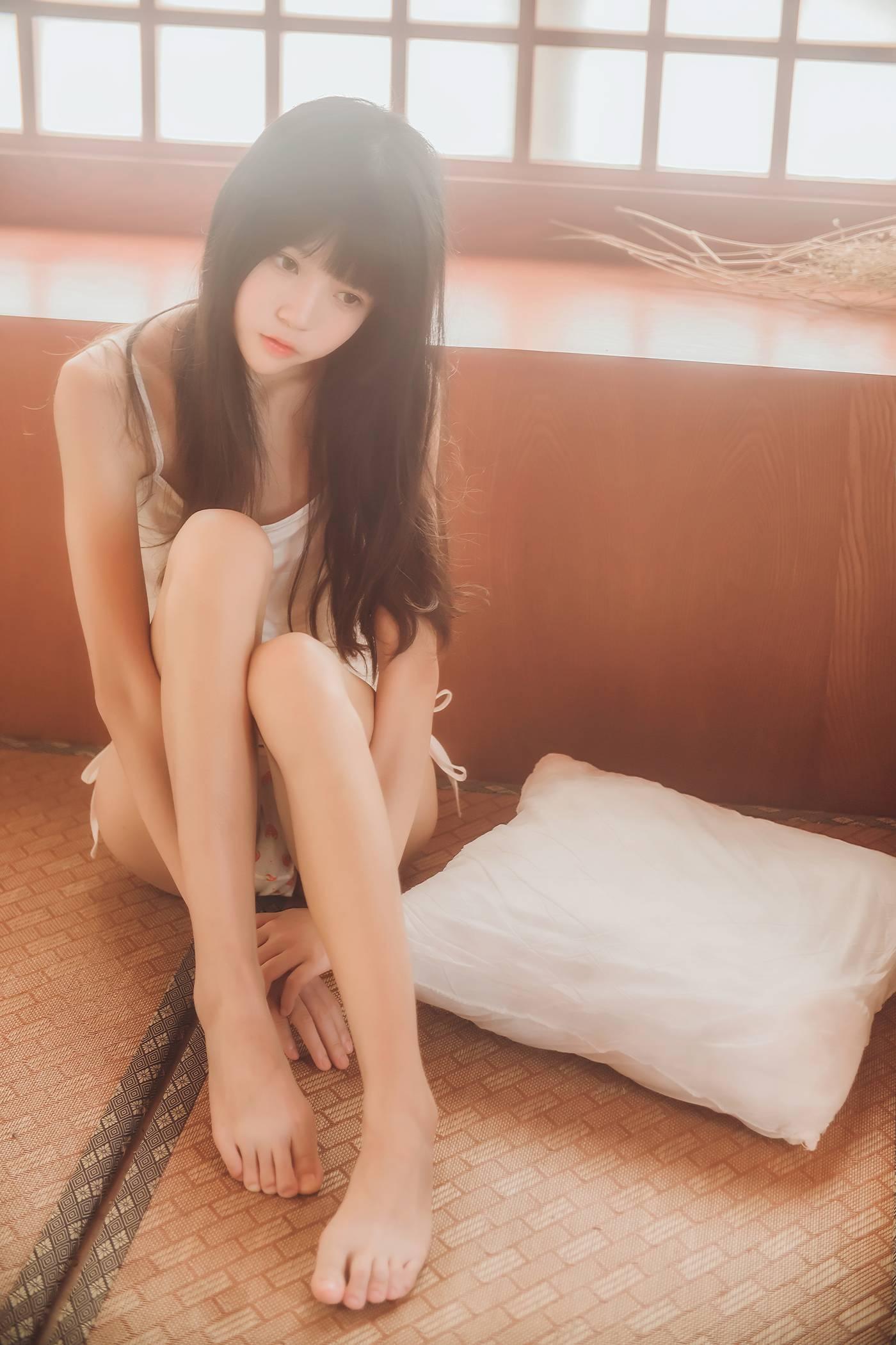 桜桃喵 – NO.50 未熟1 小背心换水手服 [144P]插图8