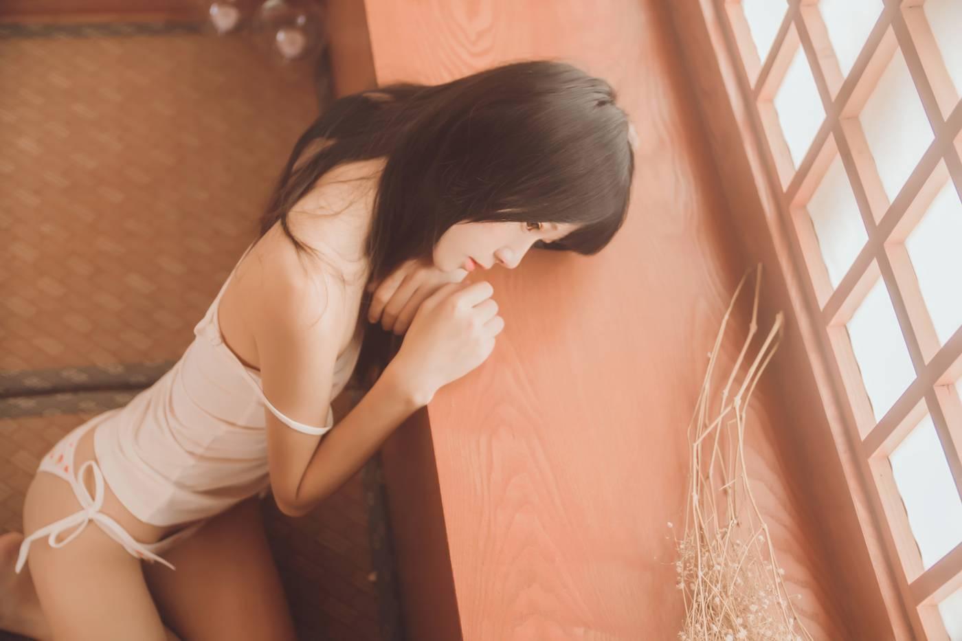 桜桃喵 – NO.50 未熟1 小背心换水手服 [144P]插图4