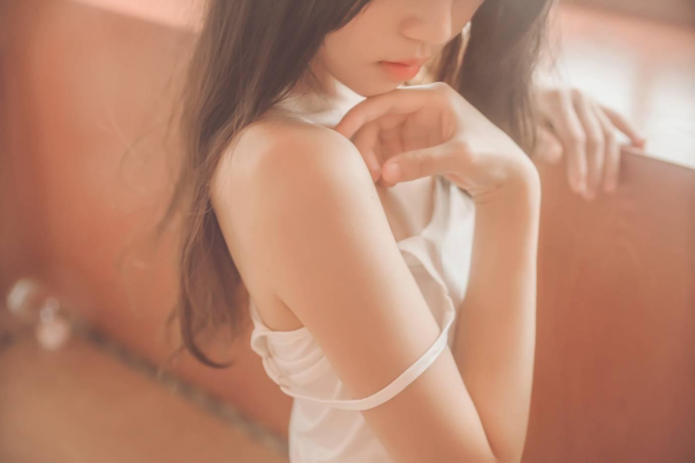 桜桃喵 – NO.50 未熟1 小背心换水手服 [144P]插图7